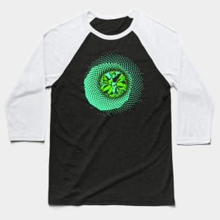 3D Crystal Phyllotaxis Flower Baseball T-Shirt